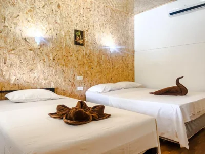 Standard Triple Room with Air Conditioning — Lux Guesthouse